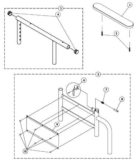 Adjustable Height Removable Arms