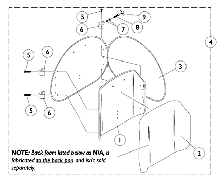 Profile Back Assembly (Fixed)