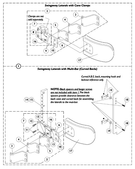 Lateral Support Assembly