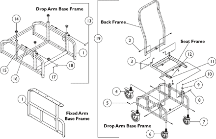 Base Frames and Hardware