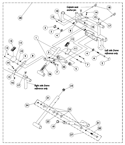 Crossbraces and Hardware