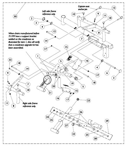 Crossbraces and Hardware