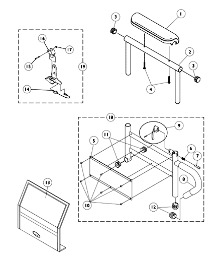 Arms, Adjustable Height