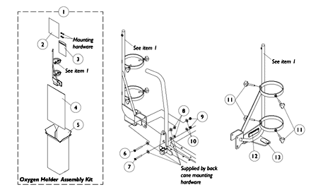 Oxygen Holder Assembly Kit