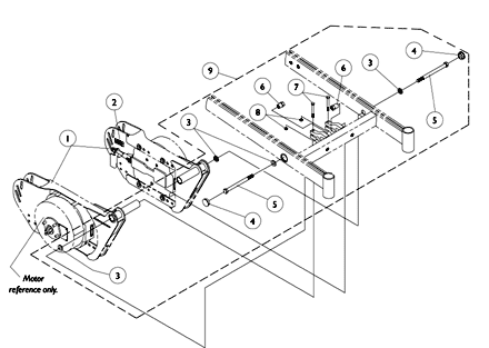 Suspension Arm and Mounting Hardware