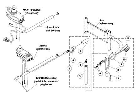 MKIV Mid-Line Swing Bracket Assembly