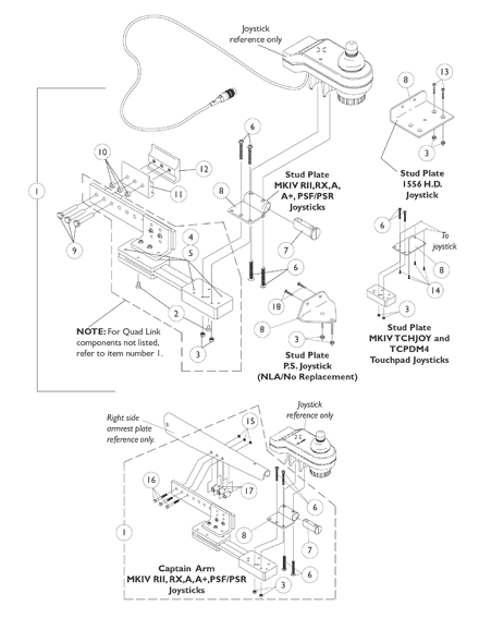 Quad Link Assembly