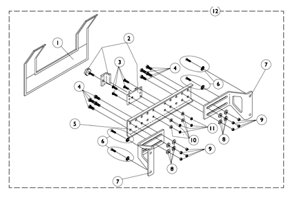 MKIV R.I.M. Head Control Mounting Hardware (1500M4)