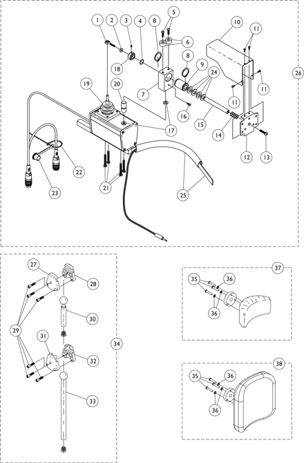 MKIV R.I.M. Head Control Assembly (1500M4)