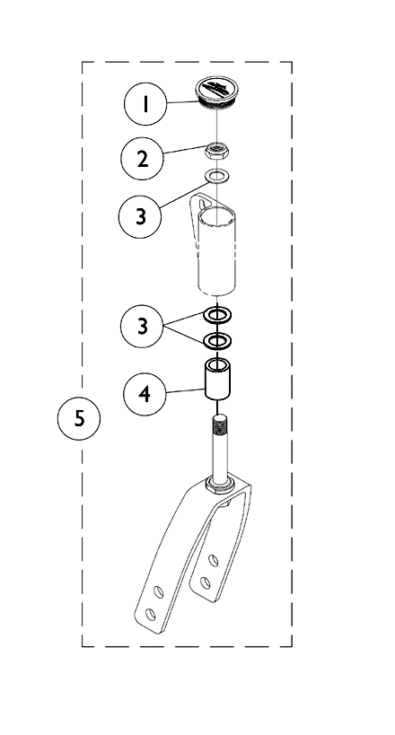 Caster Forks and Hardware