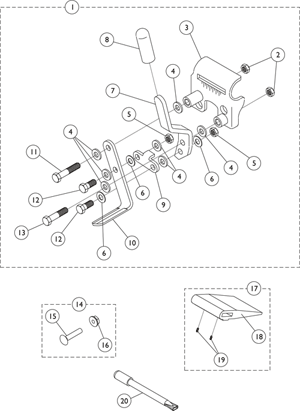 Link-Pivot Style Wheel Locks