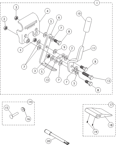 Link-Pivot Style Wheel Locks