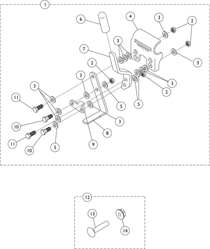 Link Pivot Style Wheel Locks