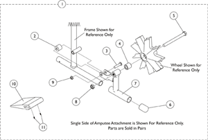 Amputee Attachment - T9357L