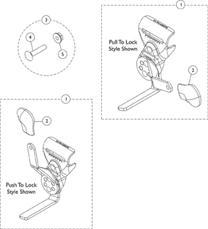 Disk Style Wheel Locks