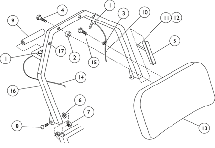 Back Assembly - Upper Recline