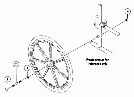 Rear Wheel Hardware