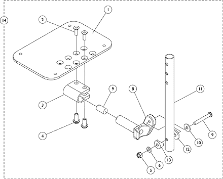 AT5543 Adjustable Angle Footplates