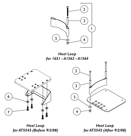 Heel Loop Hardware