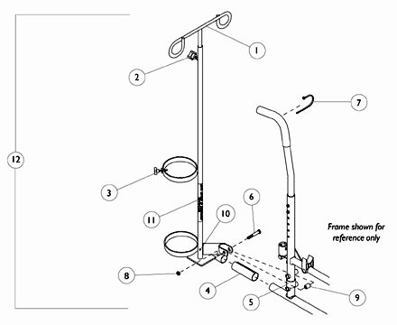 I.V. / Oxygen Holder