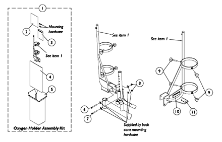 Oxygen Holder Assembly Kit