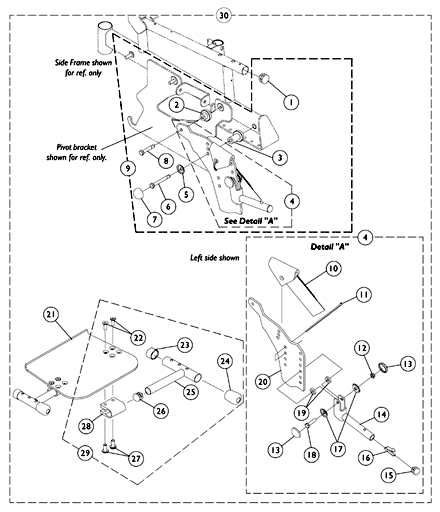 Adjustable Flip-Up Removable Footboard