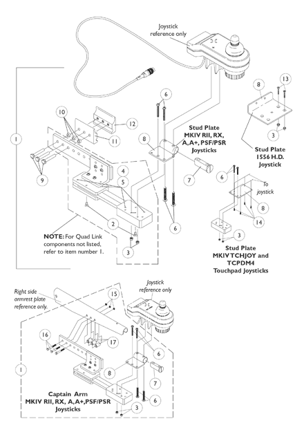 Quad Link Assembly