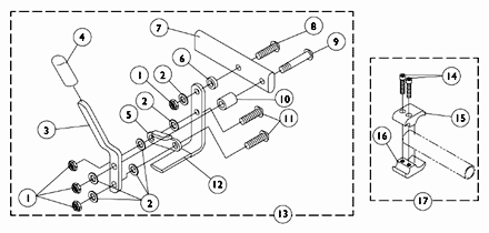 High Mount Wheel Lock