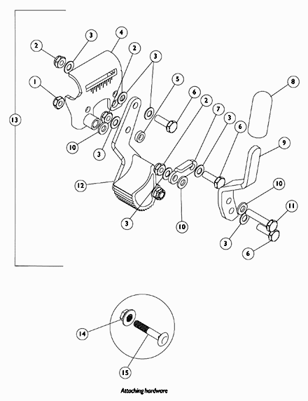 Hill Holder Wheel Locks Space Saver Arms