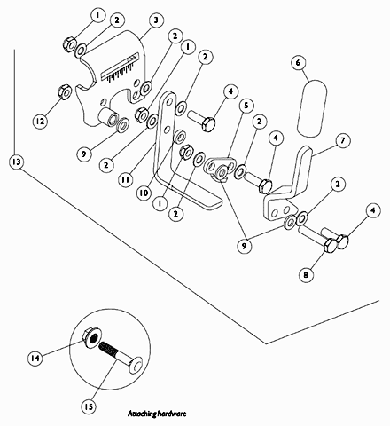 Wheel Lock - Space-Saver Arms