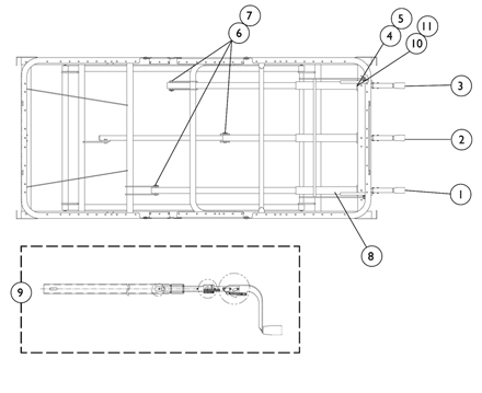 Pull Tube & Crank Handle