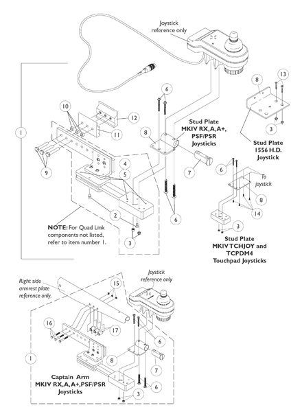 Quad Link Assembly