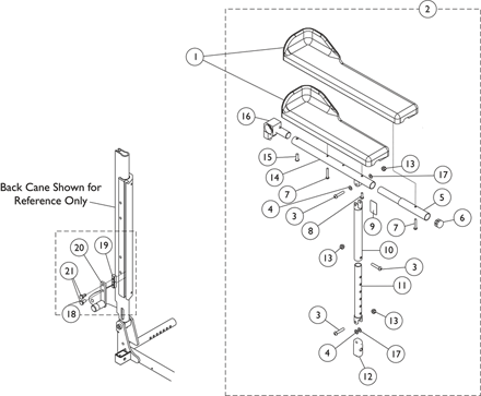 Armrest Assembly - 2GR and 2GTR