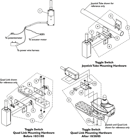 Electronics - Tilt Recline Single Switch (TRSS)