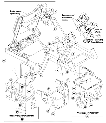 Vent Tray Assembly (RWD)