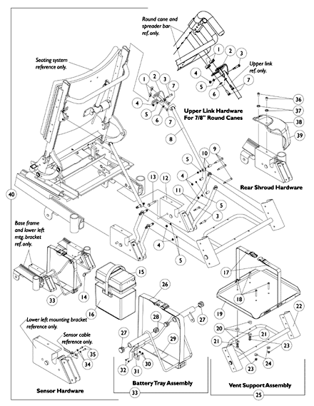 Vent Tray Assembly (FWD)