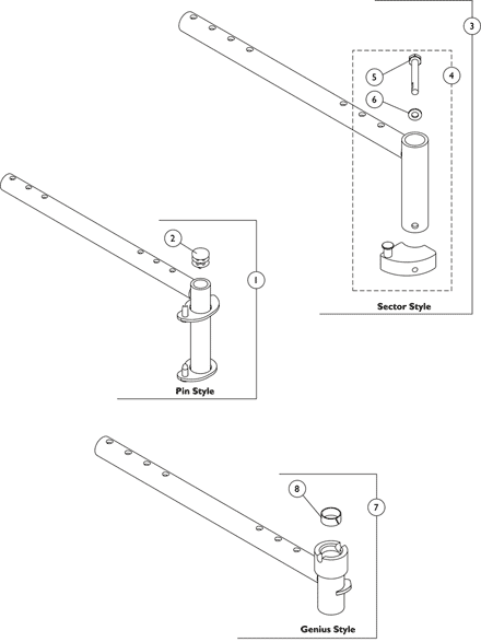 Front Rigging Hanger Assembly