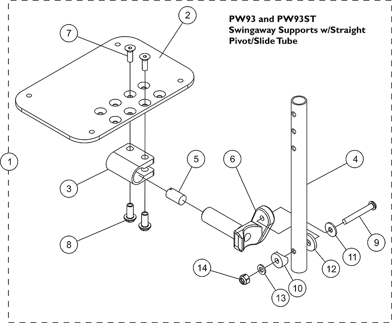 AT5543 Adjustable Angle Footplates