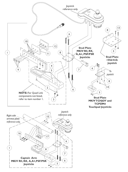 Quad Link Assembly