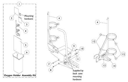 Oxygen Holder Assembly Kit