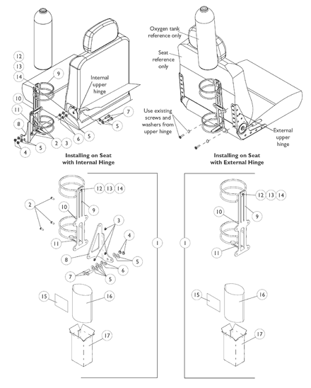 Oxygen Holder Assembly Kit