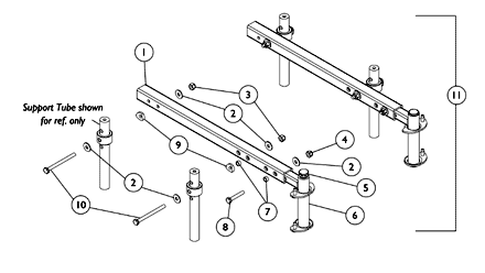 Front Riggings Attachment Kit (FRKTM6)