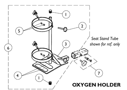 Accessories - Oxygen Holder