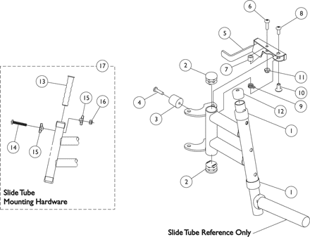 PW93E Footrest Supports