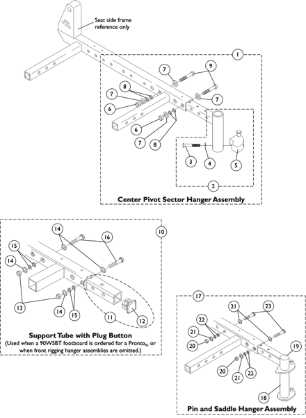 Front Rigging Hanger Assembly