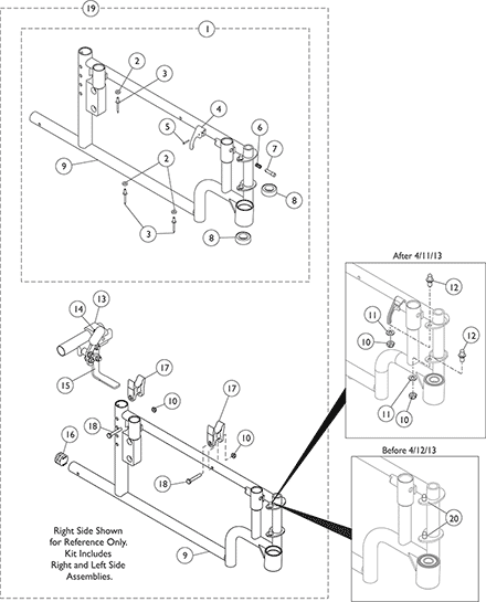 Side Frames and Hardware