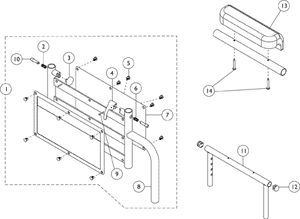 Arms - Conventional Adjustable Height