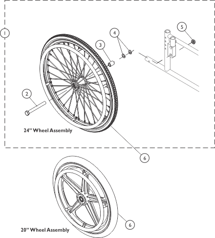 Rear Wheel and Hardware