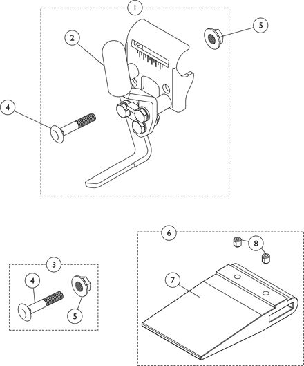 Link-Pivot Style Wheel Locks