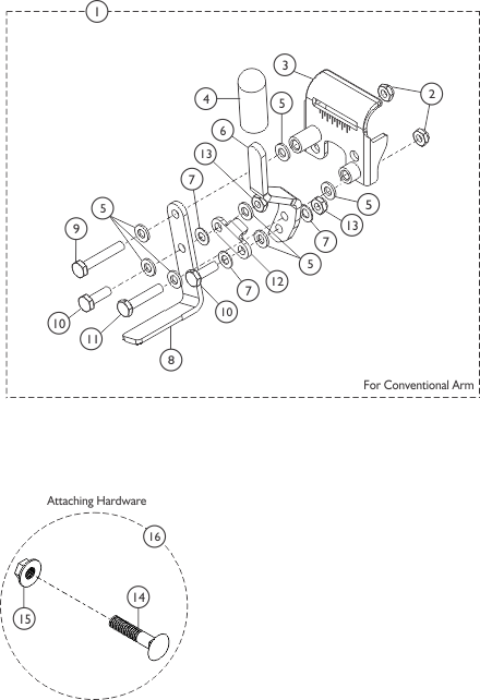 Link-Pivot Style Wheel Locks